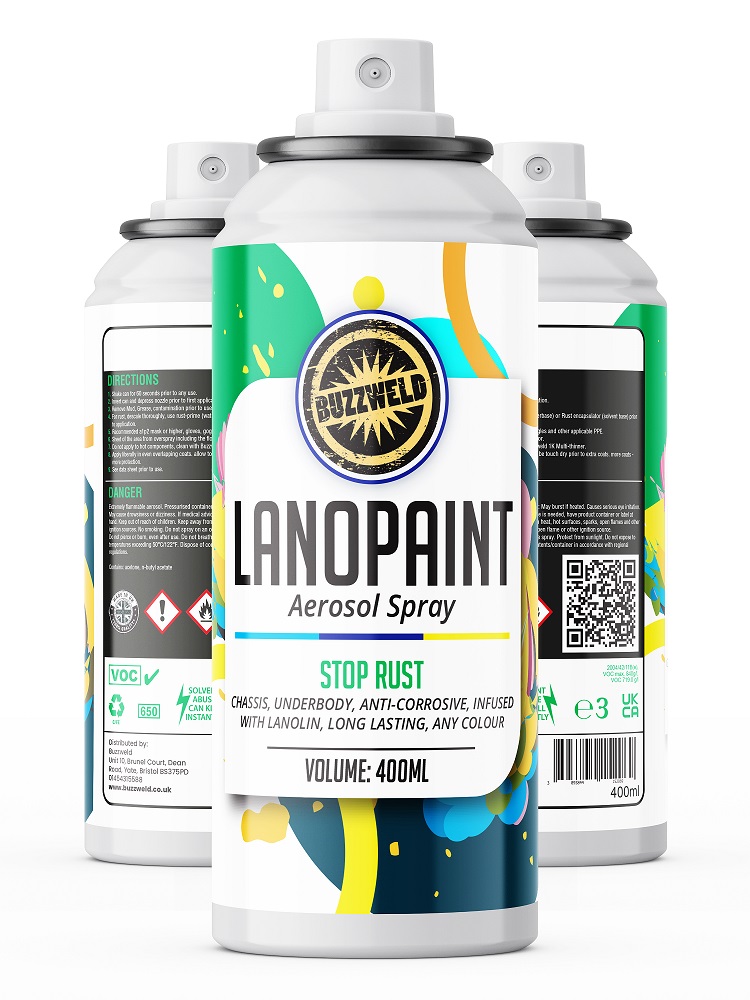 Lanolin Paint Underseal 400ML Aerosol